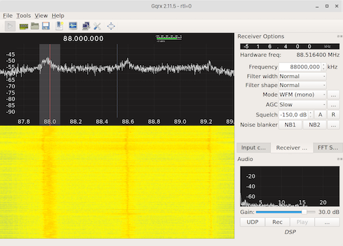 Gqrx software