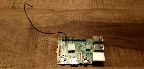 Antenna on a Raspberry Pi